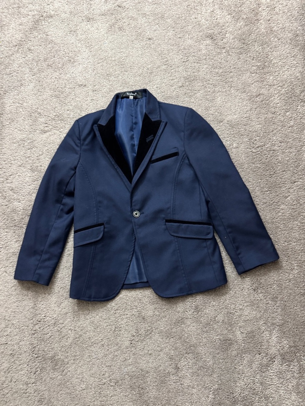 Boyland Boys Blazer Jacket SIZE 120cm (6 Years) Navy Formal Dress Coat